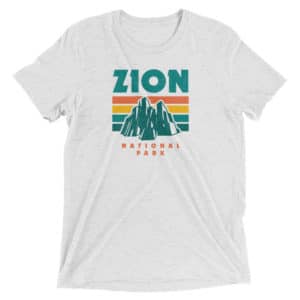 Zion National Park Premium Tri-Blend Short sleeve t-shirt