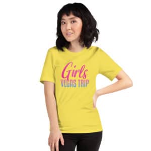 Girls Vegas Trip Premium Short-Sleeve Unisex T-Shirt