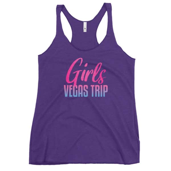 Girls Vegas Trip Women’s Racerback Tank