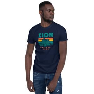 Zion National Park Basic Short-Sleeve Unisex T-Shirt