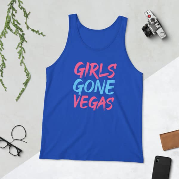 Girls Gone Vegas Unisex Tank Top