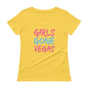 Girls Gone Vegas Ladies' Scoopneck T-Shirt