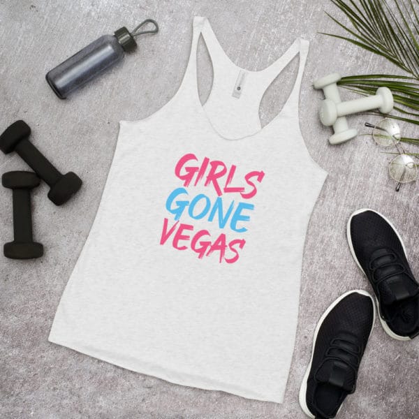 Girls Gone Vegas Women’s Racerback Tank